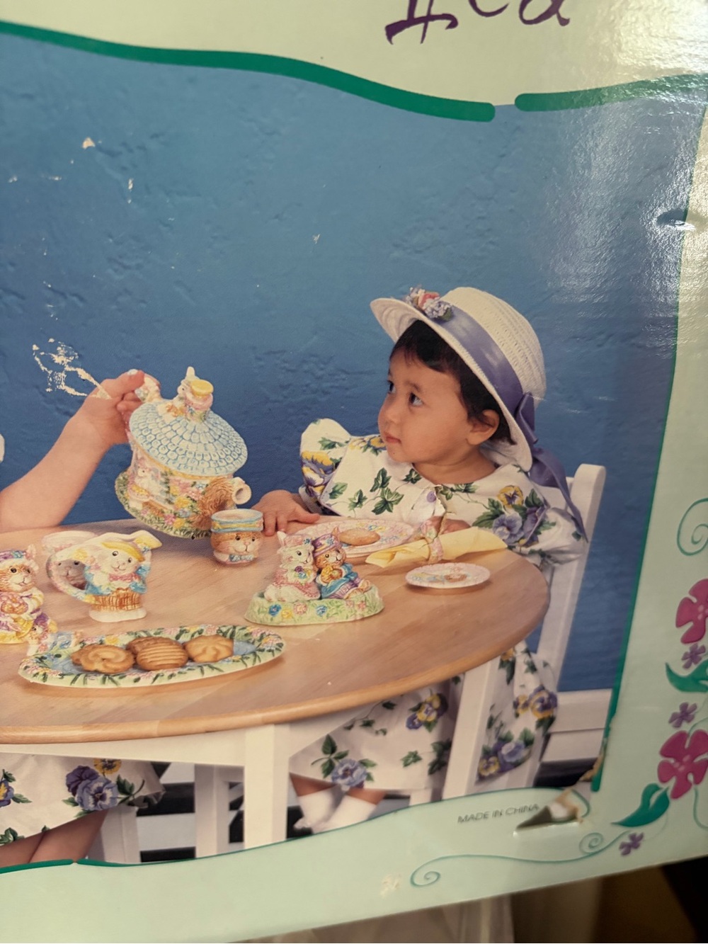 Mercuries Bunnies In The Garden Tea Set 1994 - Picture 3 of 16